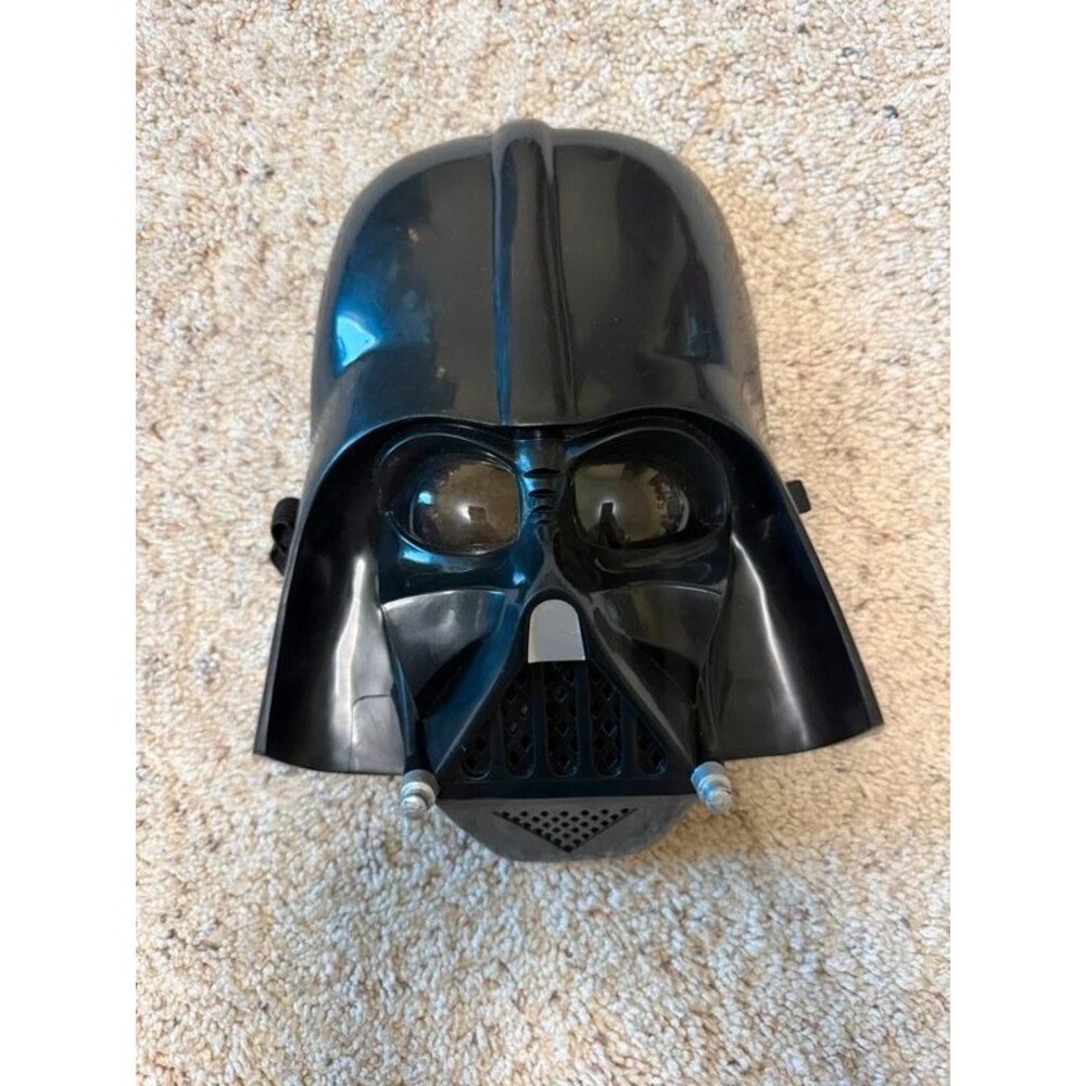 Star Wars Darth Vader Mask 2005 Rubies Costume Cosplay Halloween Plastic